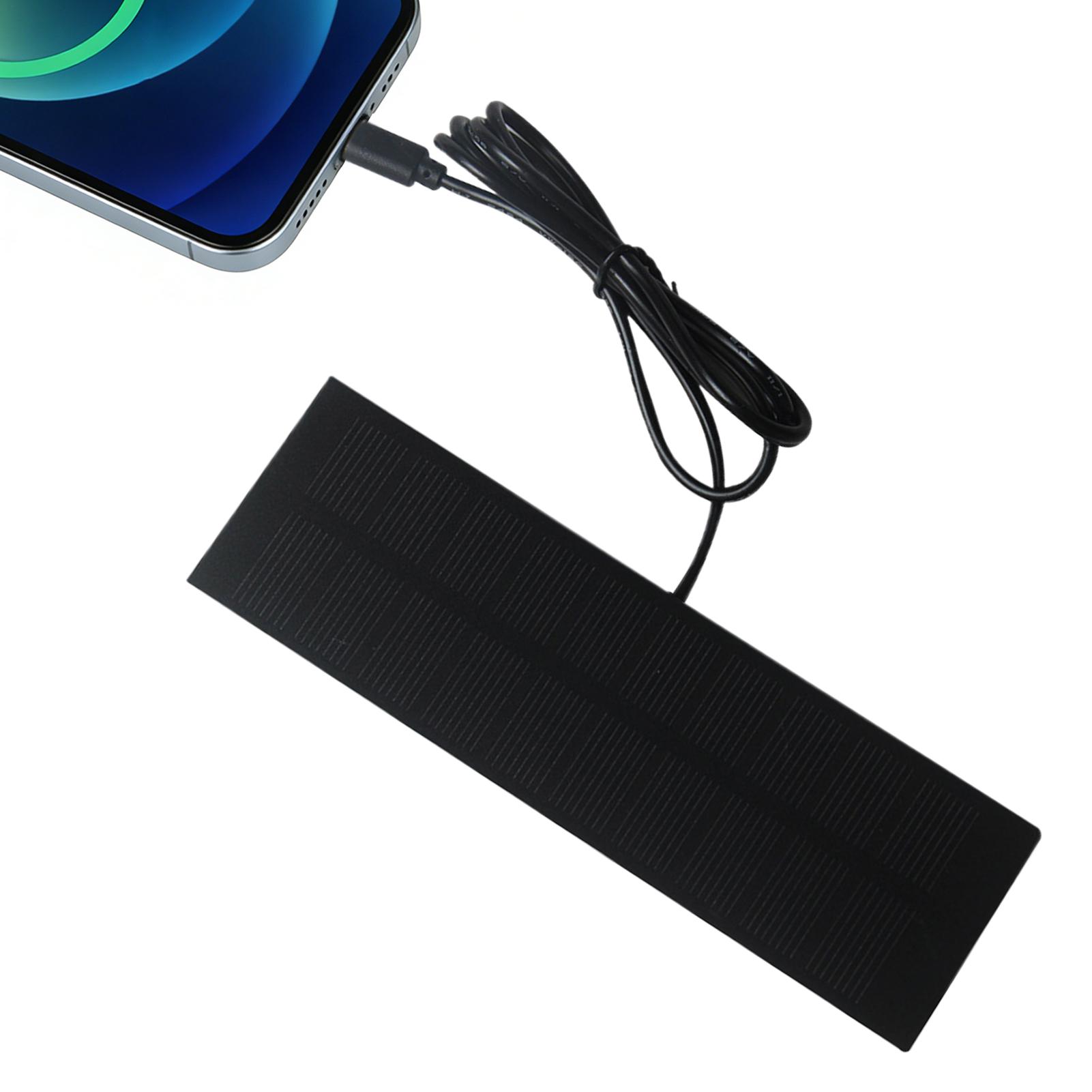 Solar Emergency Charger - Pannello Solare Portatile 5W 5V, Caricatore
