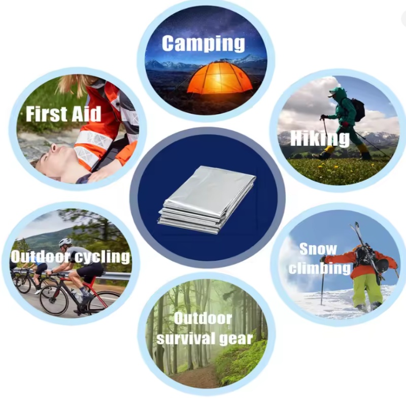 Emergency Mylar Tent - Tenda di Emergenza Portatile per 2