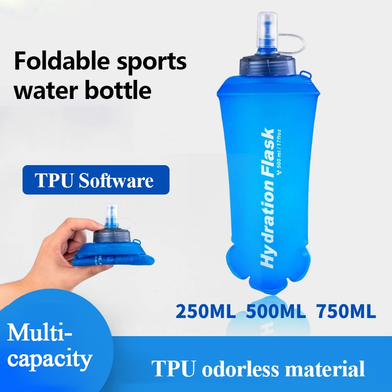 250ml 500ml 750ml Bottiglia d' - Water Bag Collapsible recensione e prezzo